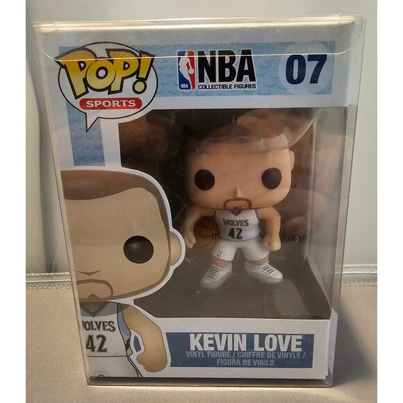 Kevin Love 2012 Funko Pop Vinyl #07 - Minnesota Timberwolves - NBA - NIB - Picture 1 of 6